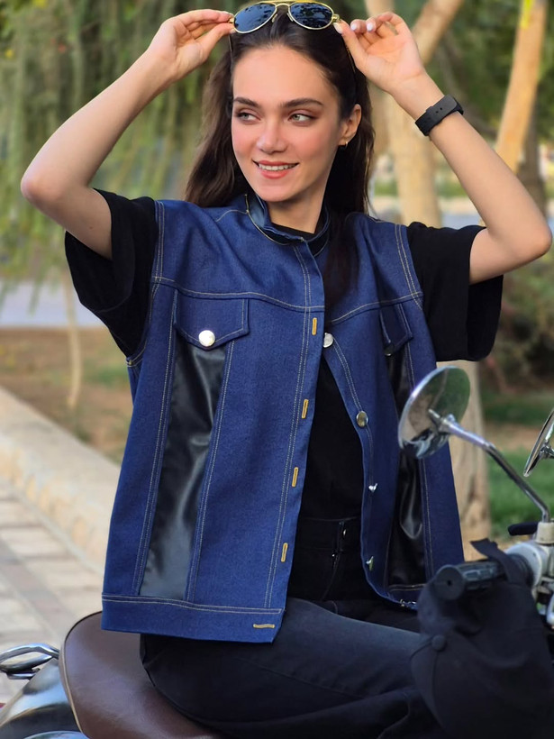 پوشاک زنانه جین و چرم